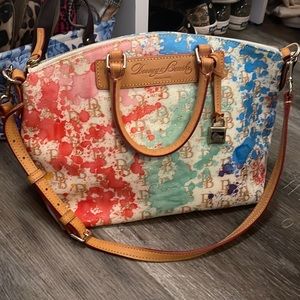 Dooney & Bourke Paint Splatter Handbag